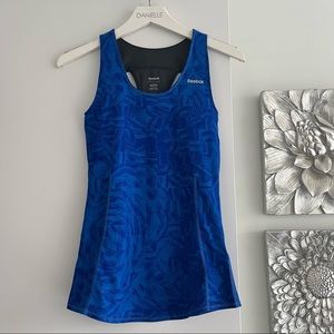 REEBOK PlayDry Built in Bra Sports Tank